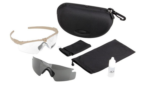 Oakley - Okulary balistyczne SI Ballistic M Frame 3.0 Dark Bone Array - 2LS - OO9146-07