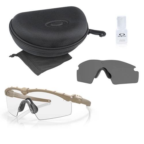 Oakley - Okulary balistyczne SI Ballistic M Frame 3.0 Dark Bone Array - 2LS - OO9146-07