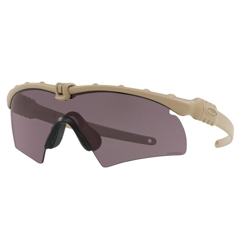 Oakley - Okulary balistyczne SI Ballistic M Frame 3.0 Desert Tan - Prizm Grey - OO9146-3432