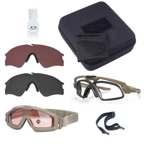 Oakley - SI Ballistic M Frame Alpha Terrain Tan Operator Kit - Array